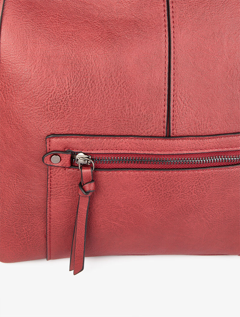 Sac cabas Danielle - Bordeaux - Image 4