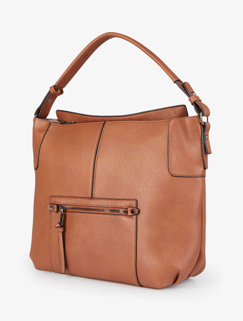 Sac cabas Danielle - Camel - Image 2