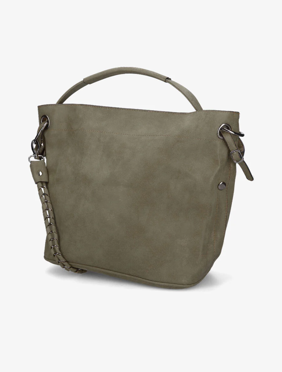 Sac cabas Elena - Kaki - Image 3
