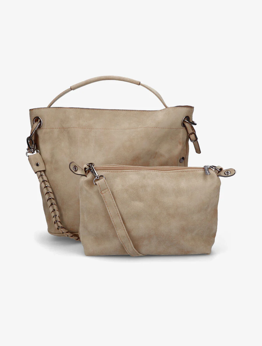 Sac cabas Elena - Beige - Image 2