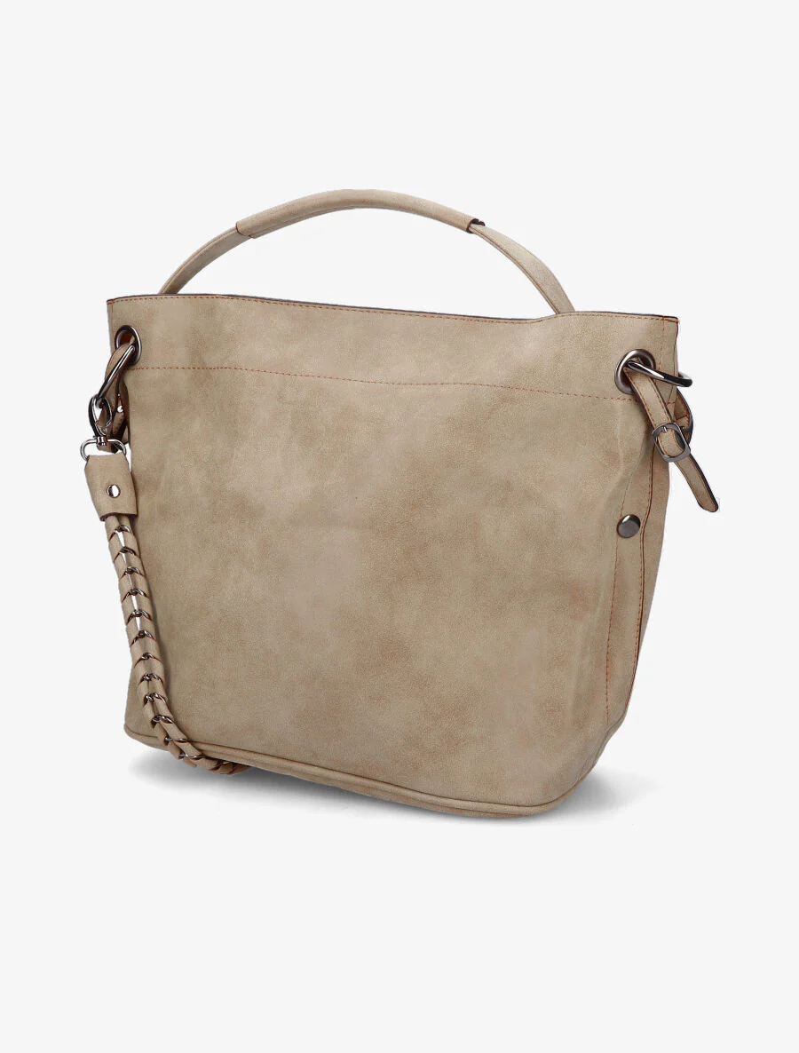 Sac cabas Elena - Beige - Image 3