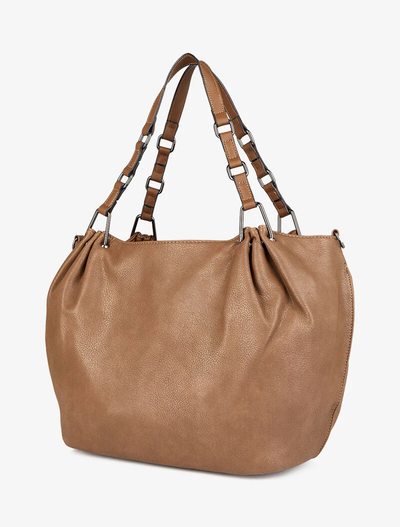 Sac cabas Elisa - Taupe - Image 2