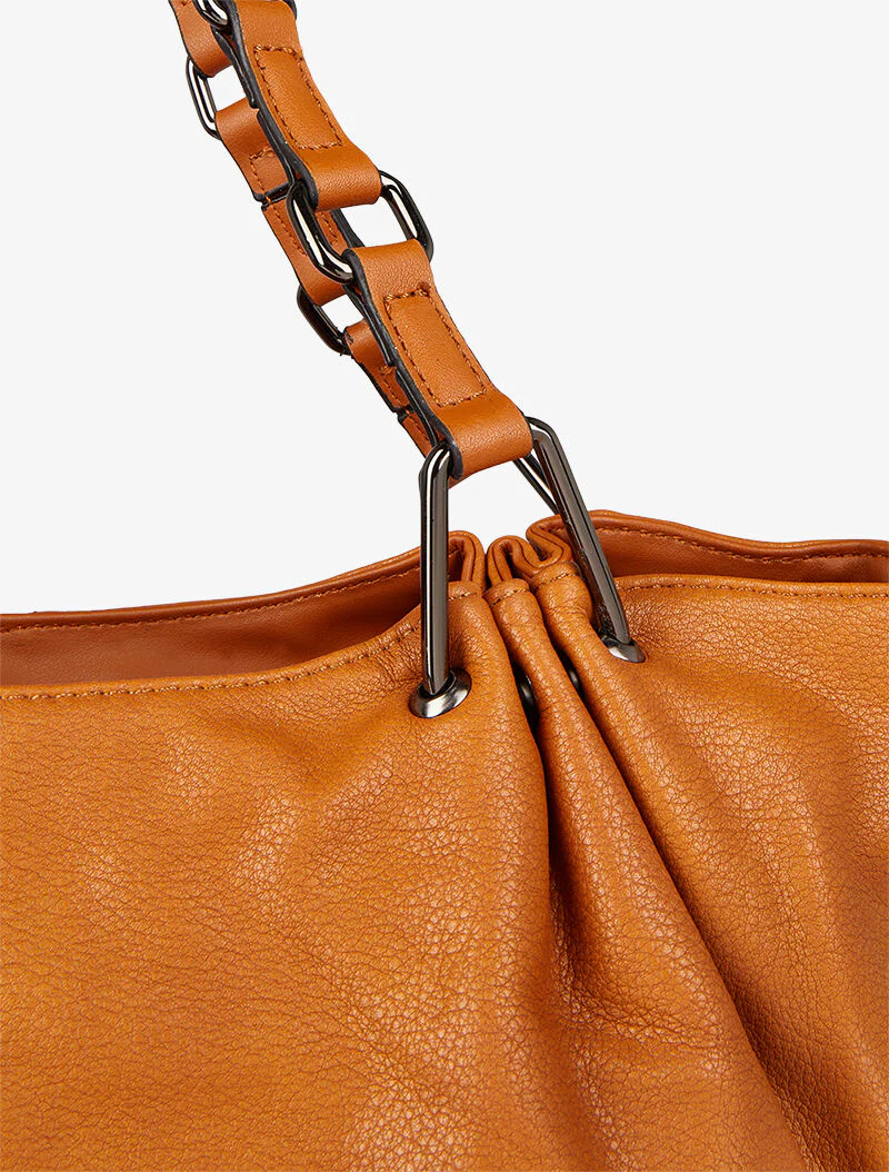 Sac cabas Elisa - Camel - Image 4