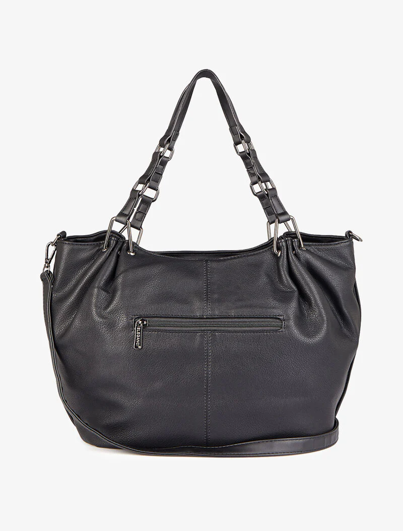 Sac cabas Elisa - Noir - Image 3