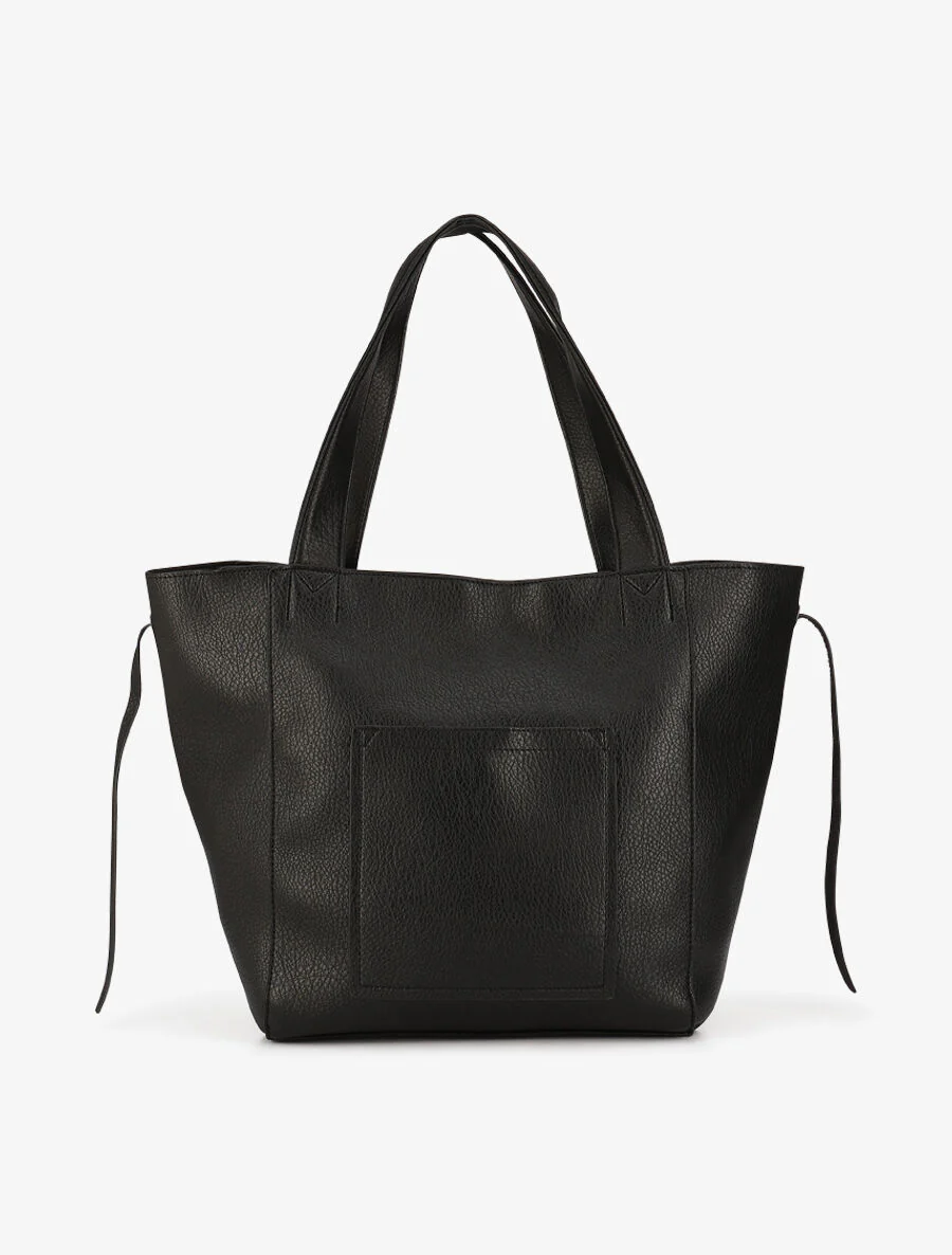 Sac cabas et pochette Julienne - Noir