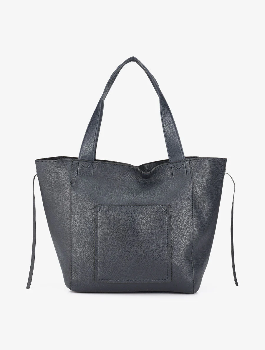 Sac cabas et pochette Julienne - Marine