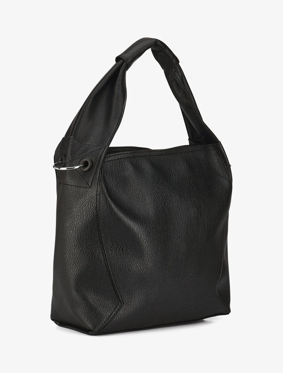 Sac cabas et pochette Saïma - Noir - Image 3