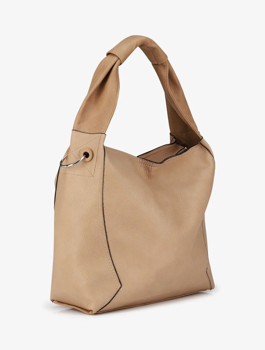 Sac cabas et pochette Saïma - Taupe - Image 3