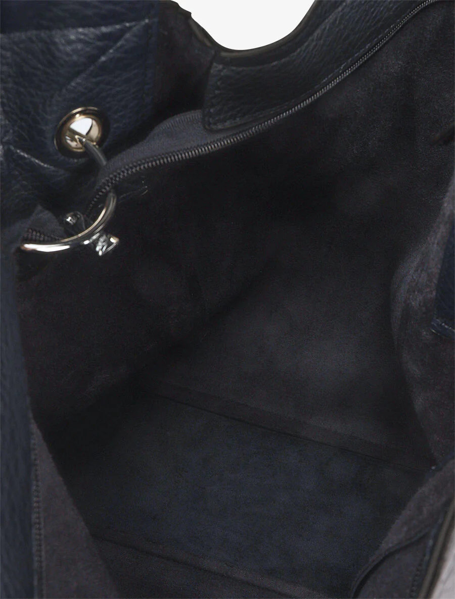Sac cabas et pochette Saïma - Marine - Image 4