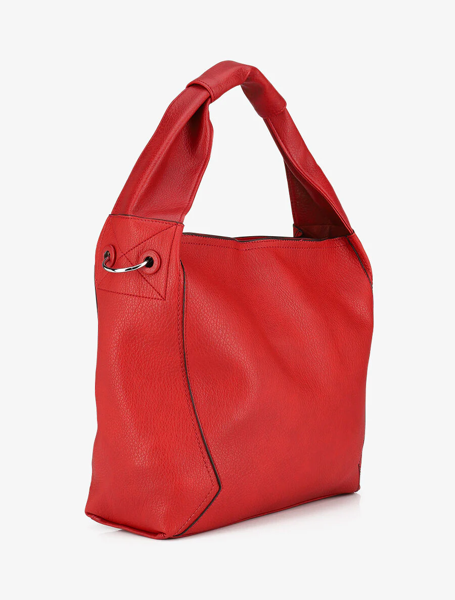 Sac cabas et pochette Saïma - Rouge - Image 3