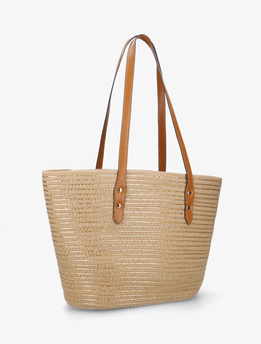 Sac cabas Eugénie - Sable - Image 3