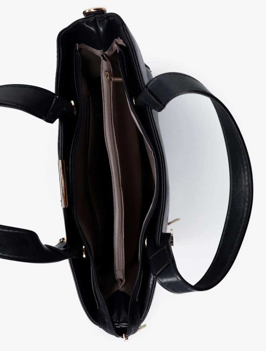 Sac cabas Frankie - Noir - Image 4
