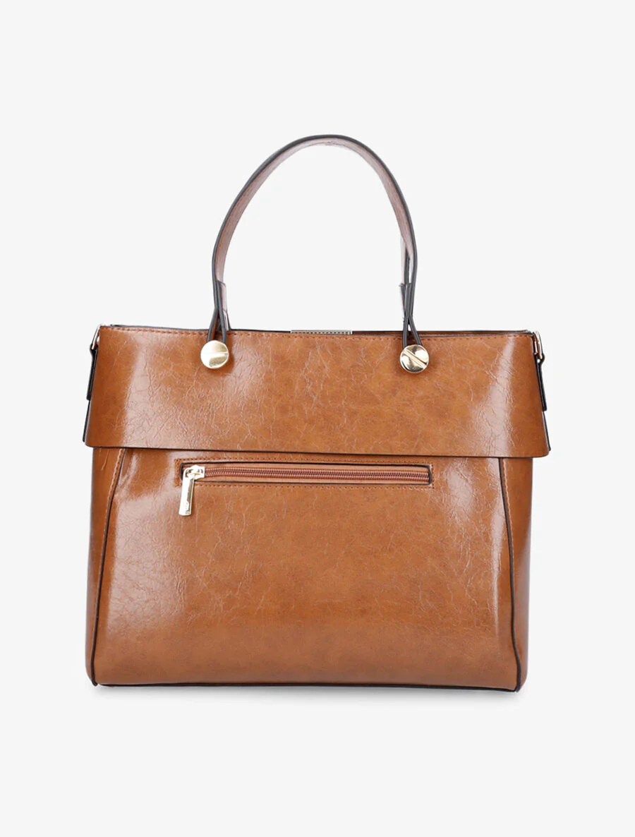 Sac cabas Frankie - Camel - Image 2