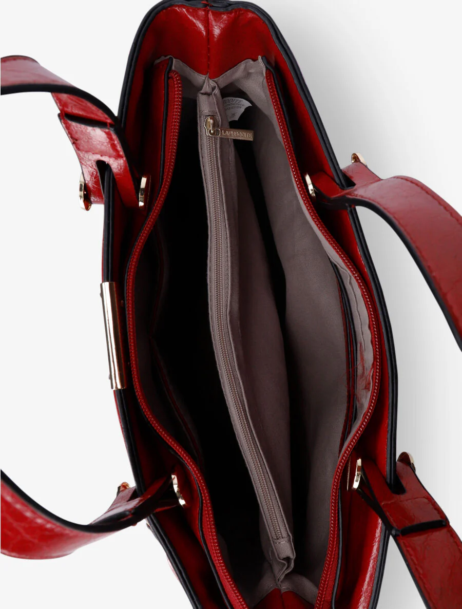 Sac cabas Frankie - Rouge - Image 4