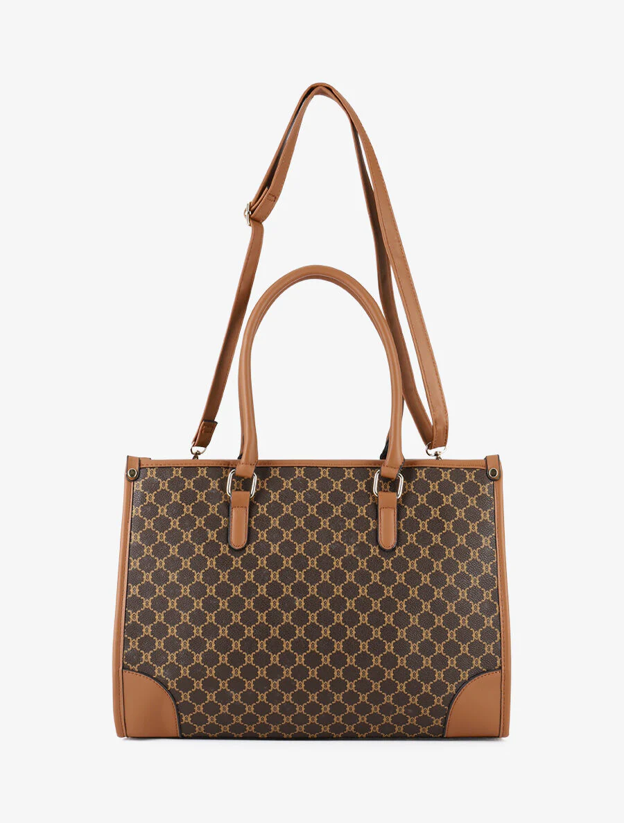 Sac cabas Ivy - Marron - Image 3