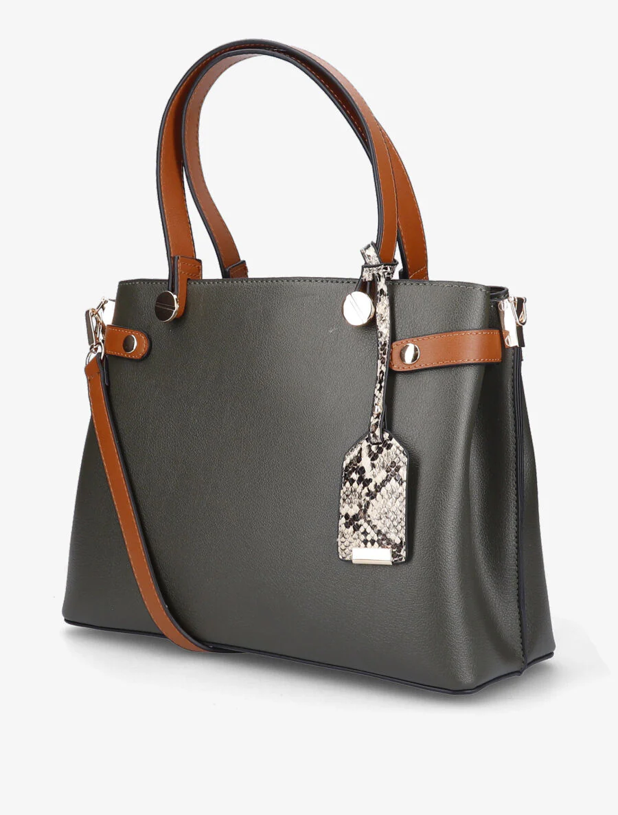 Sac cabas Jeanne - Kaki - Image 2
