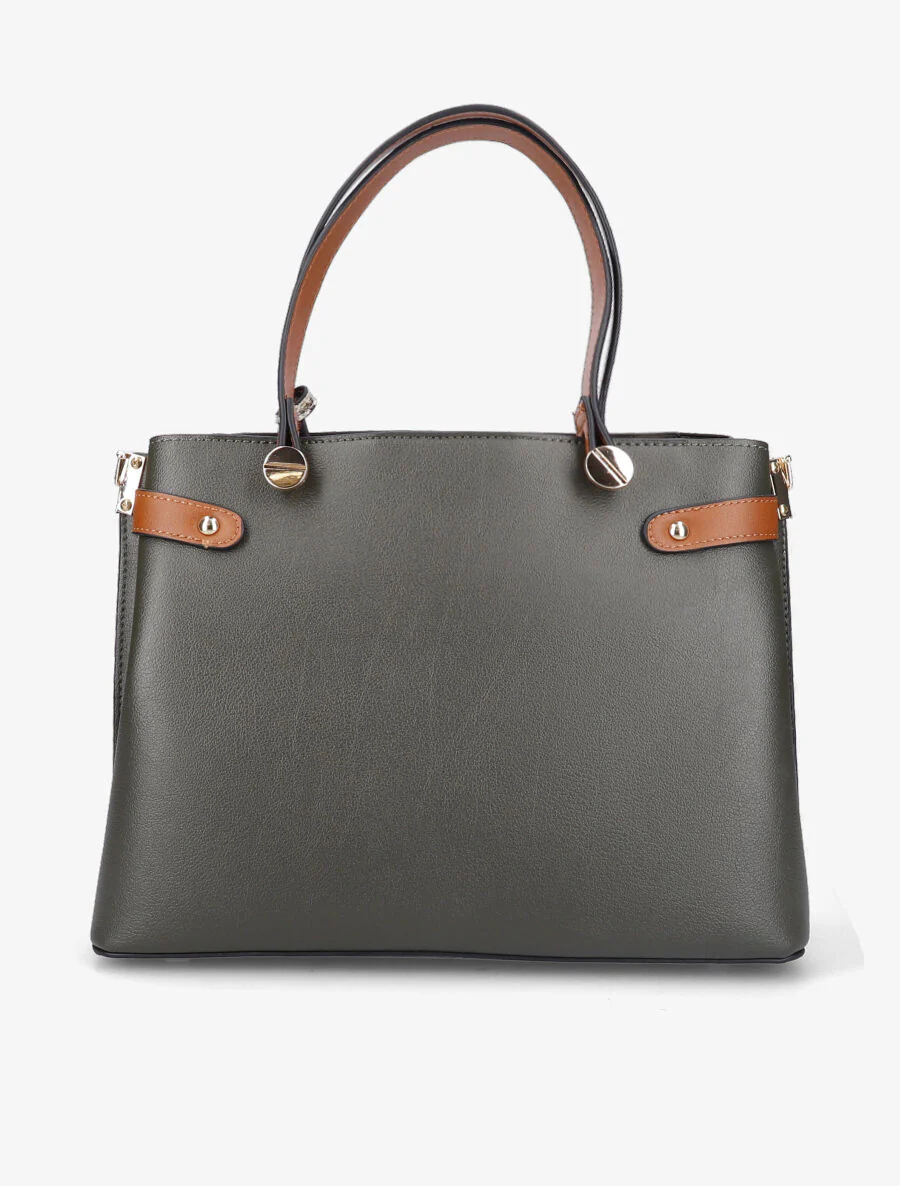 Sac cabas Jeanne - Kaki - Image 3