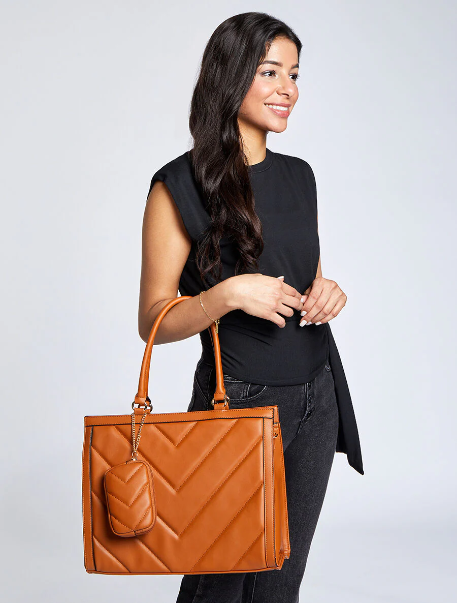 Sac cabas Julia - Camel - Image 4