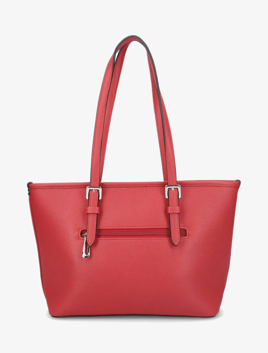 Sac cabas Justine - Rouge - Image 3