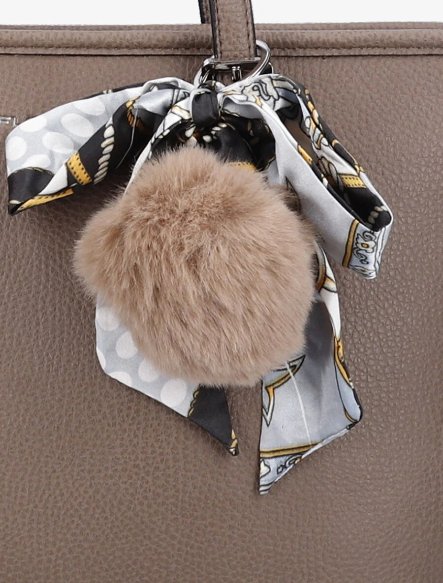 Sac cabas Justine - Taupe - Image 4