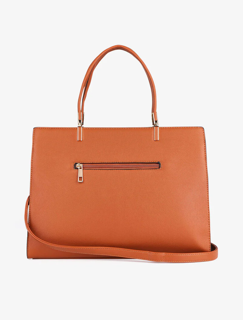 Sac cabas Lorène - Camel - Image 3