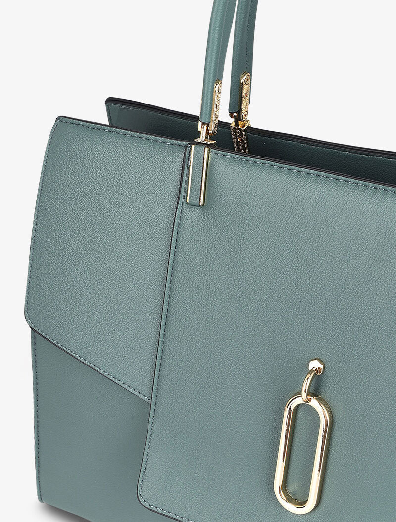 Sac cabas Lorène - Vert - Image 4