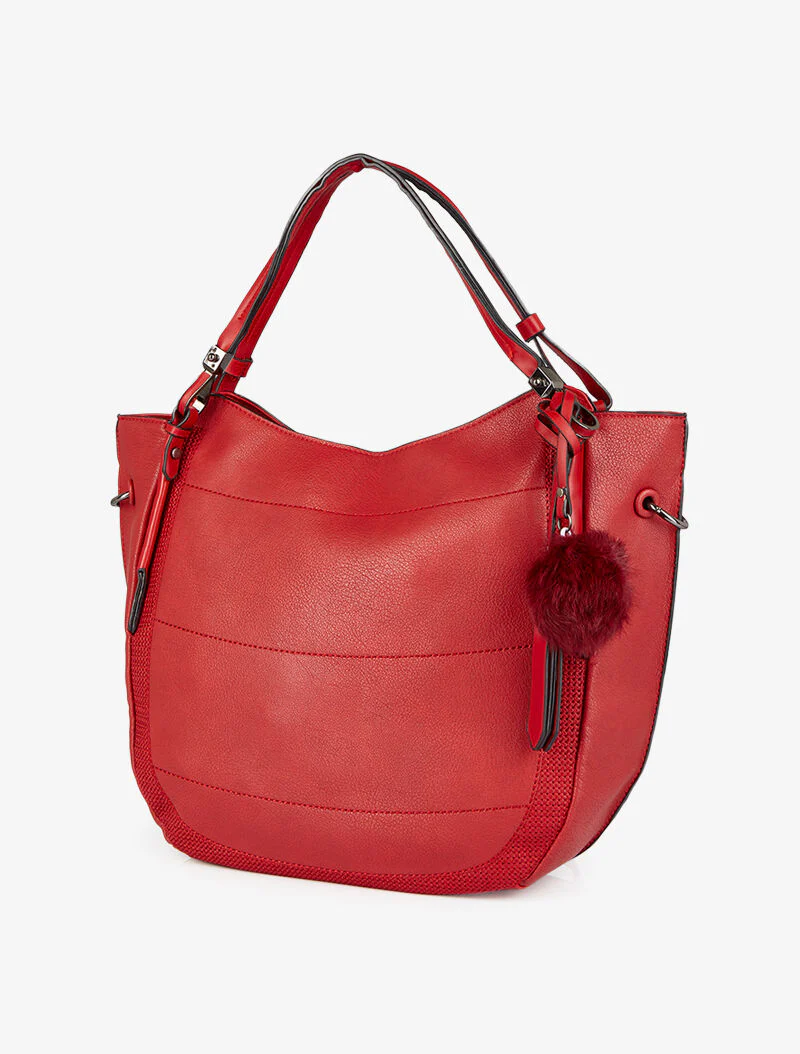 Sac cabas Maddy - Rouge - Image 2