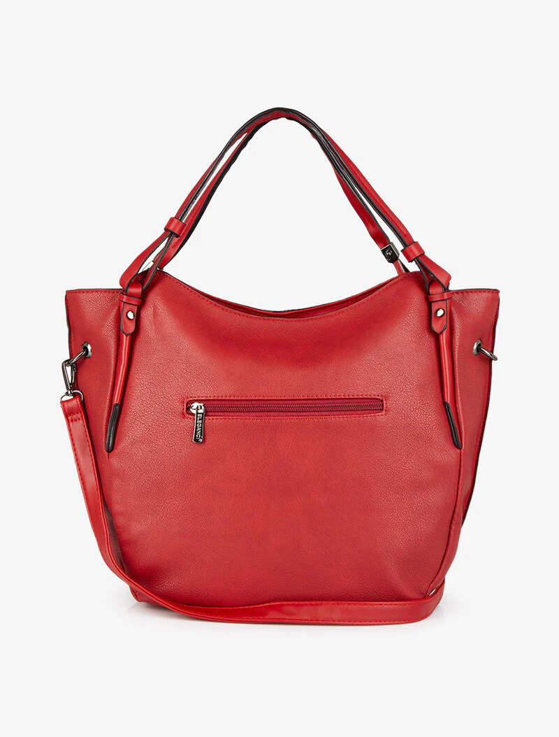 Sac cabas Maddy - Rouge - Image 3