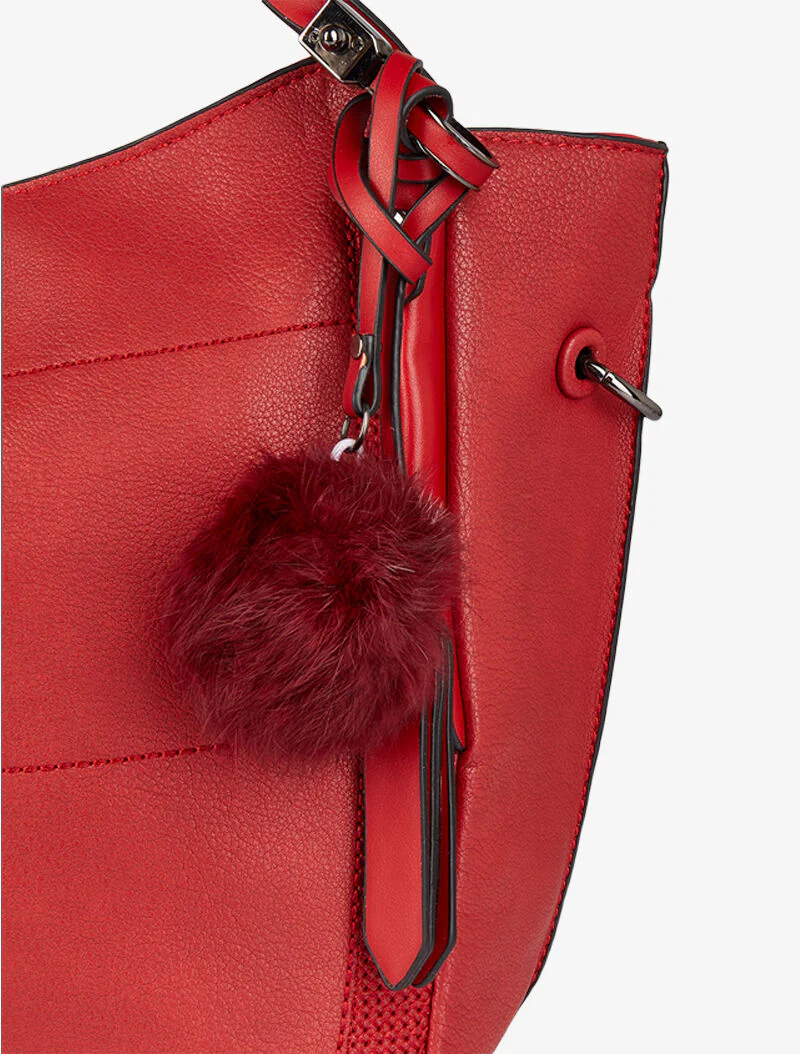 Sac cabas Maddy - Rouge - Image 4