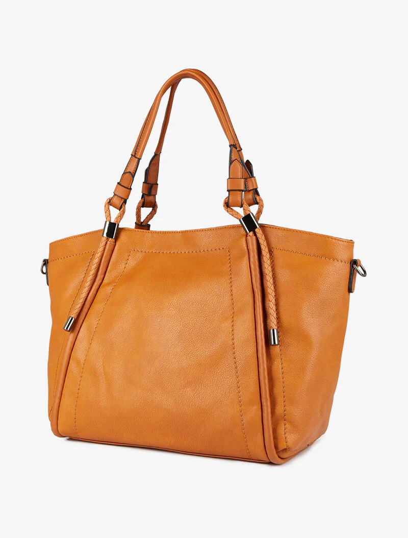 Sac cabas Marlène - Camel - Image 2