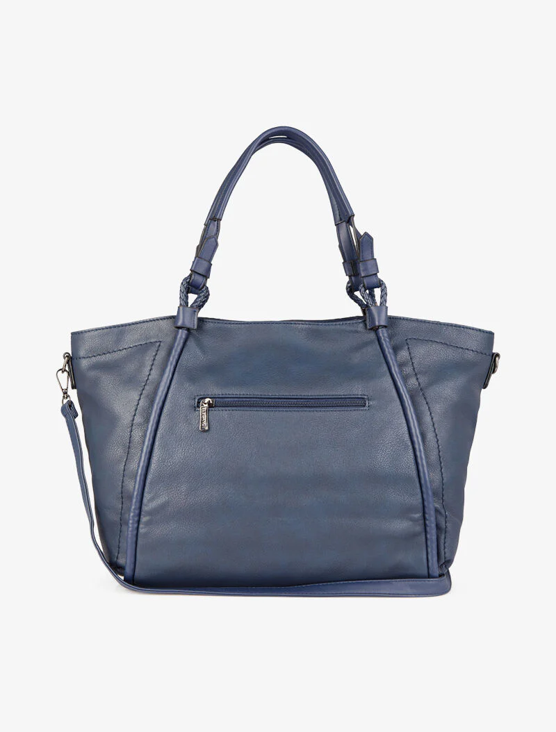 Sac cabas Marlène - Bleu - Image 3