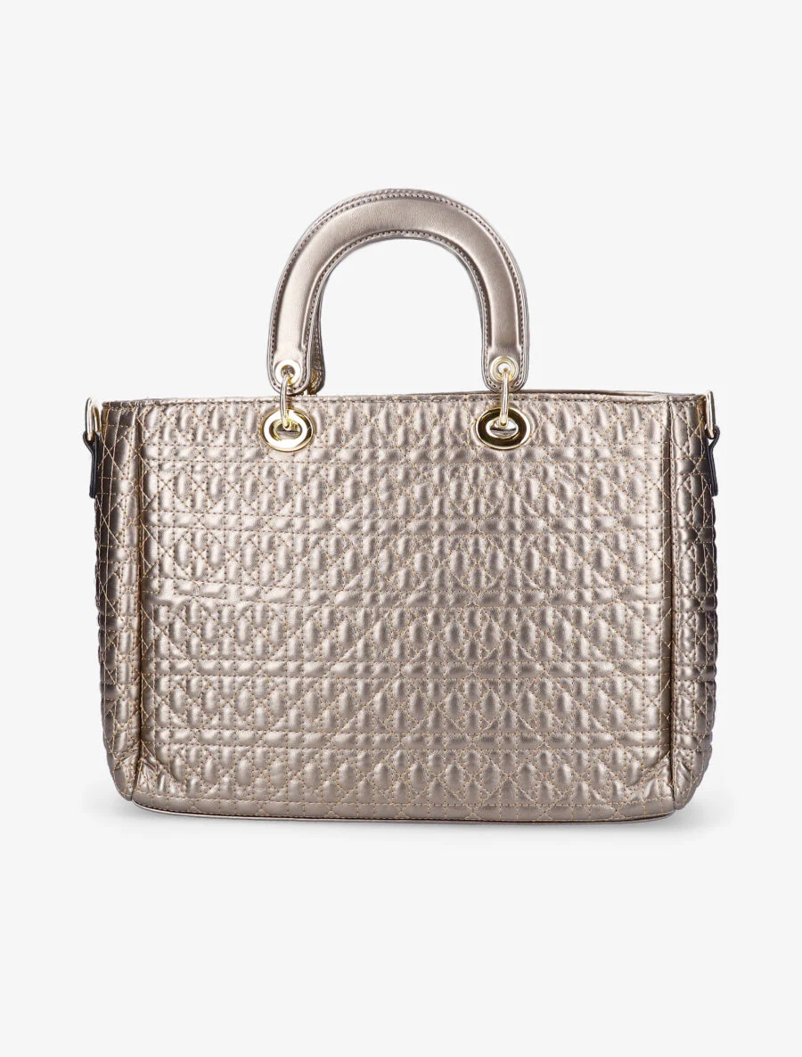 Sac cabas Mathilde - Or clair - Image 3