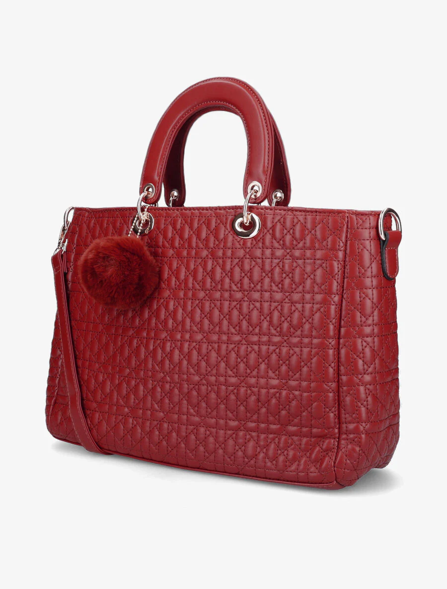 Sac cabas Mathilde - Rouge - Image 2
