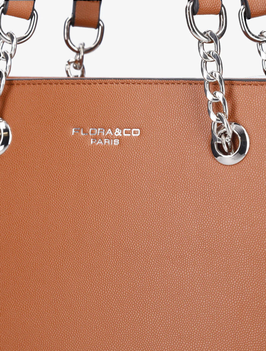 Sac cabas Maxence - Camel - Image 4