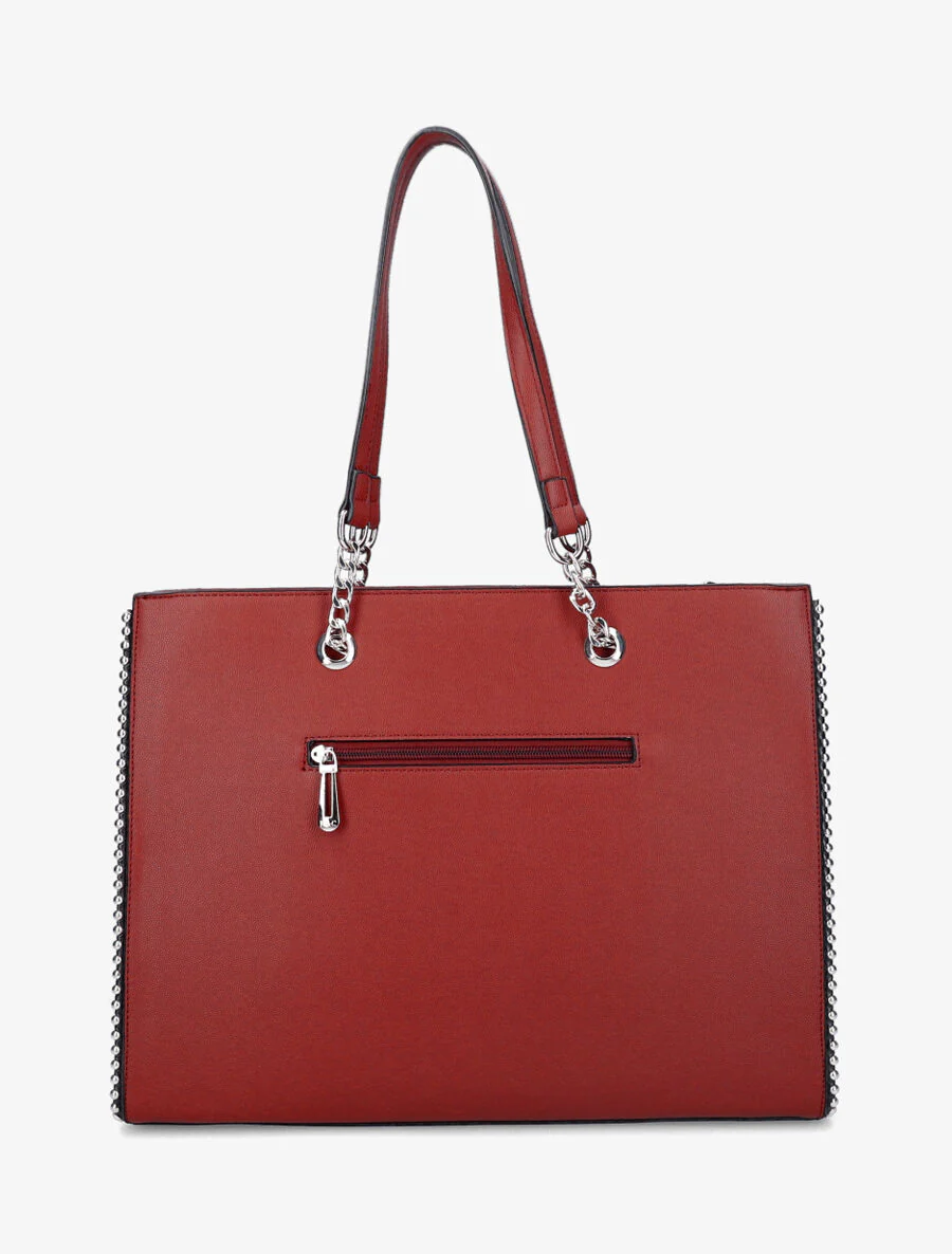 Sac cabas Maxence - Rouge - Image 3