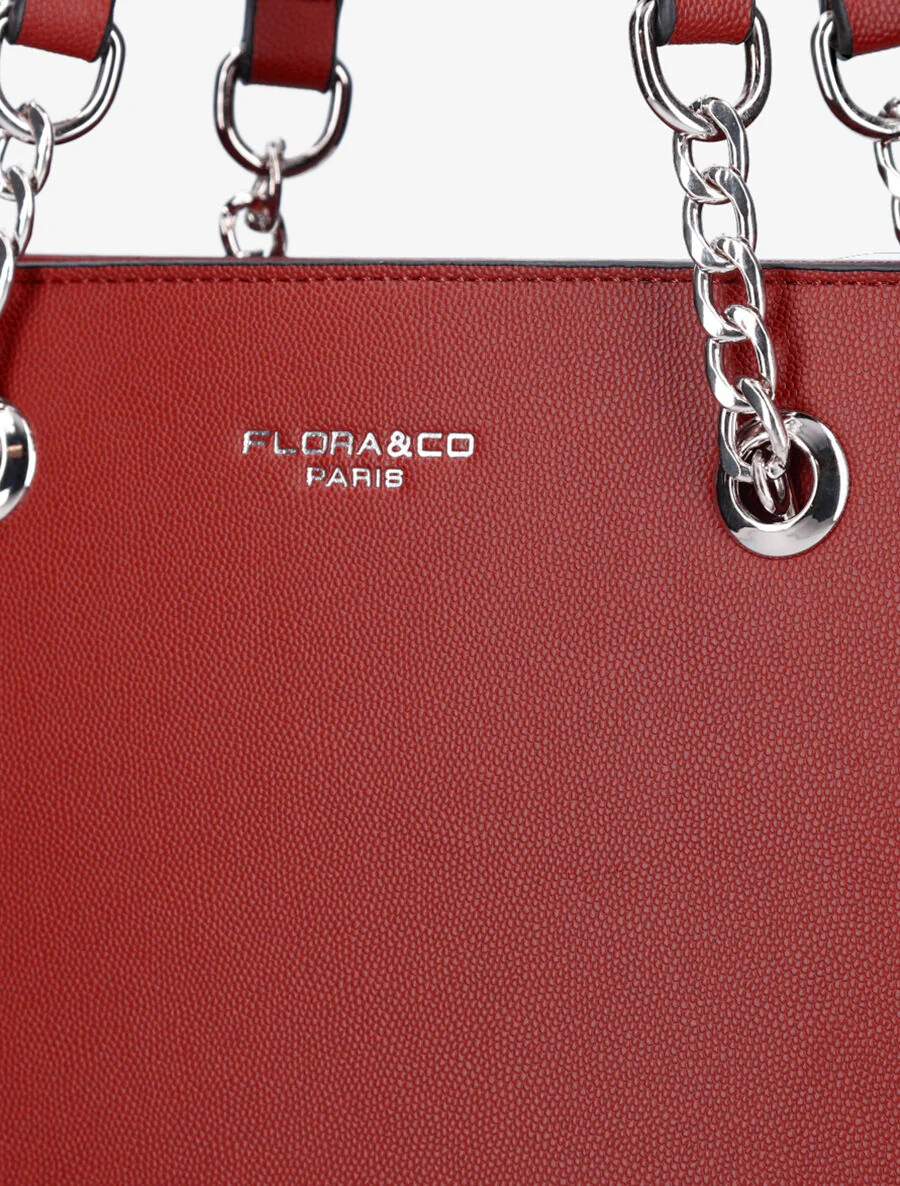 Sac cabas Maxence - Rouge - Image 4