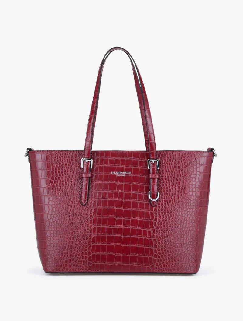 Sac cabas Nawelle - bordeaux