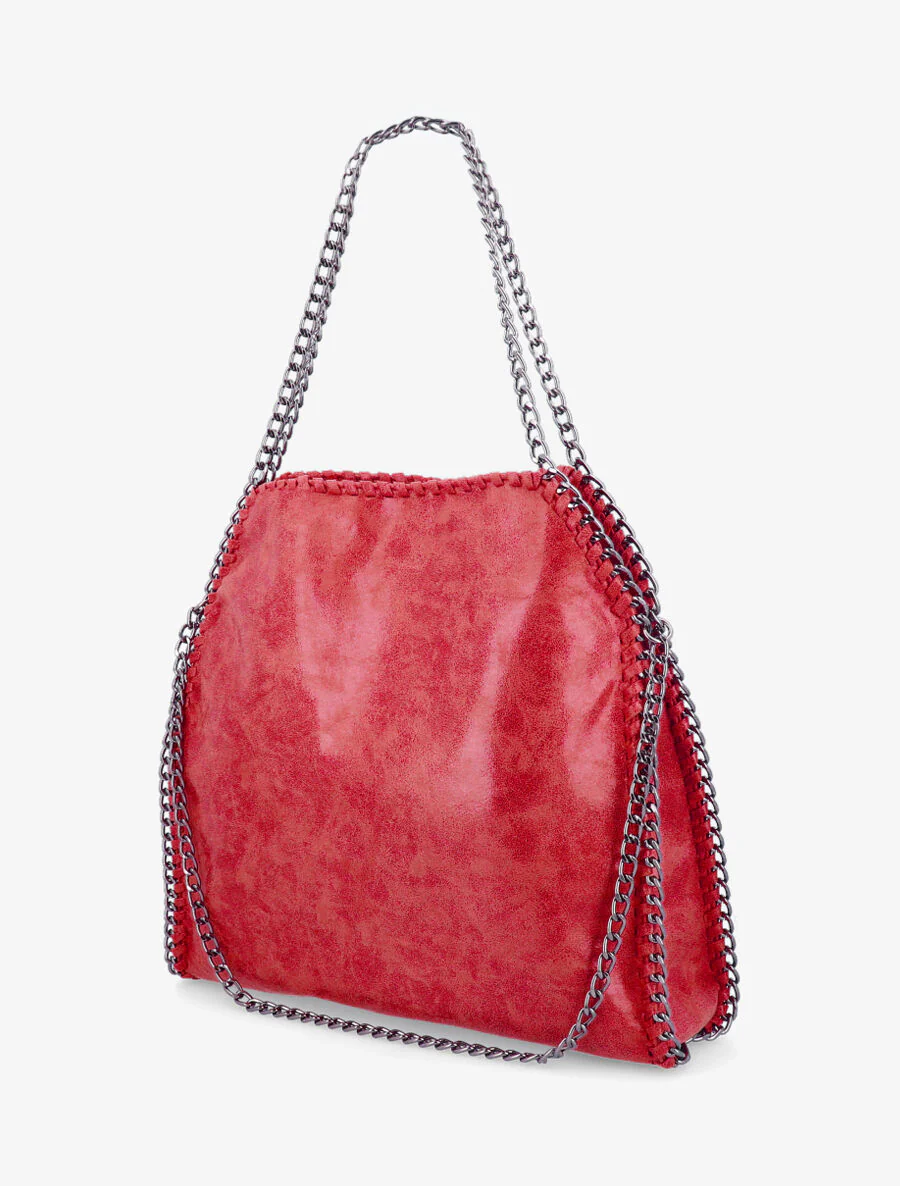 Sac cabas Noura - Rouge - Image 2