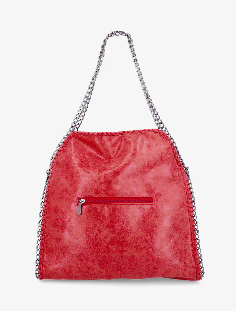 Sac cabas Noura - Rouge - Image 3
