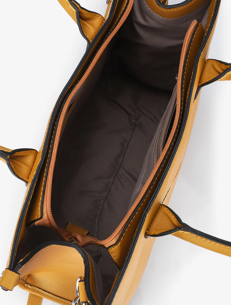 Sac cabas Rubi - Jaune - Image 4