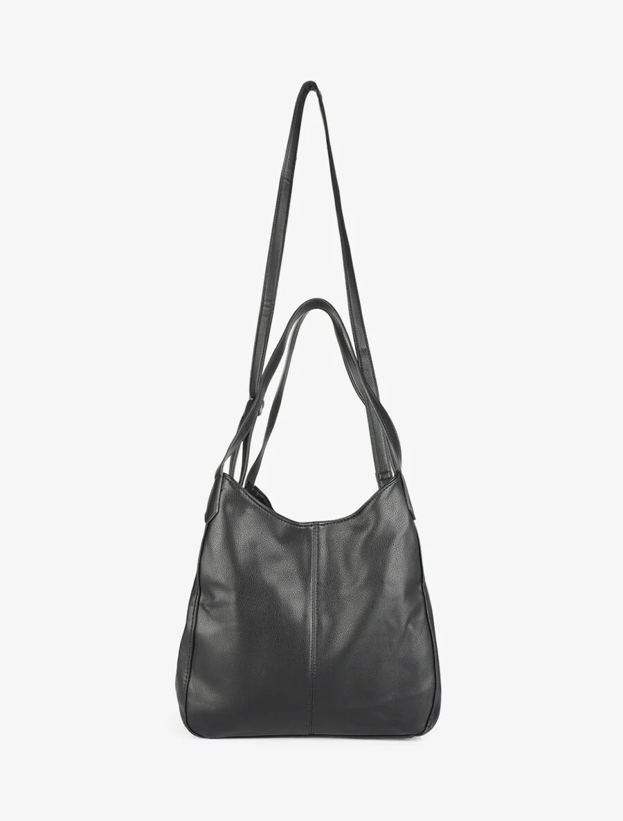 Sac cabas Sonia - Noir - Image 3