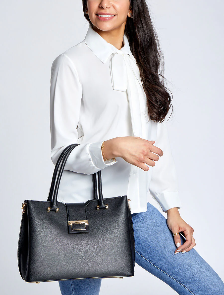Sac cabas Talia - Noir - Image 4