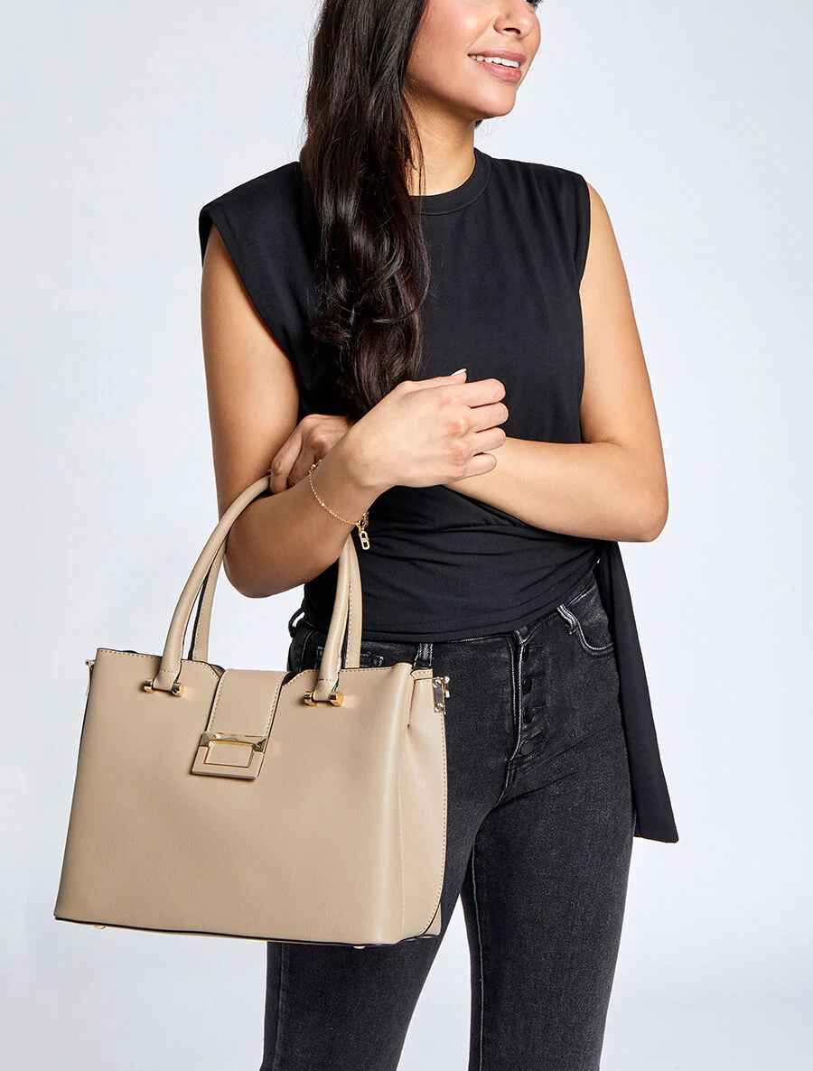 Sac cabas Talia - Beige - Image 4
