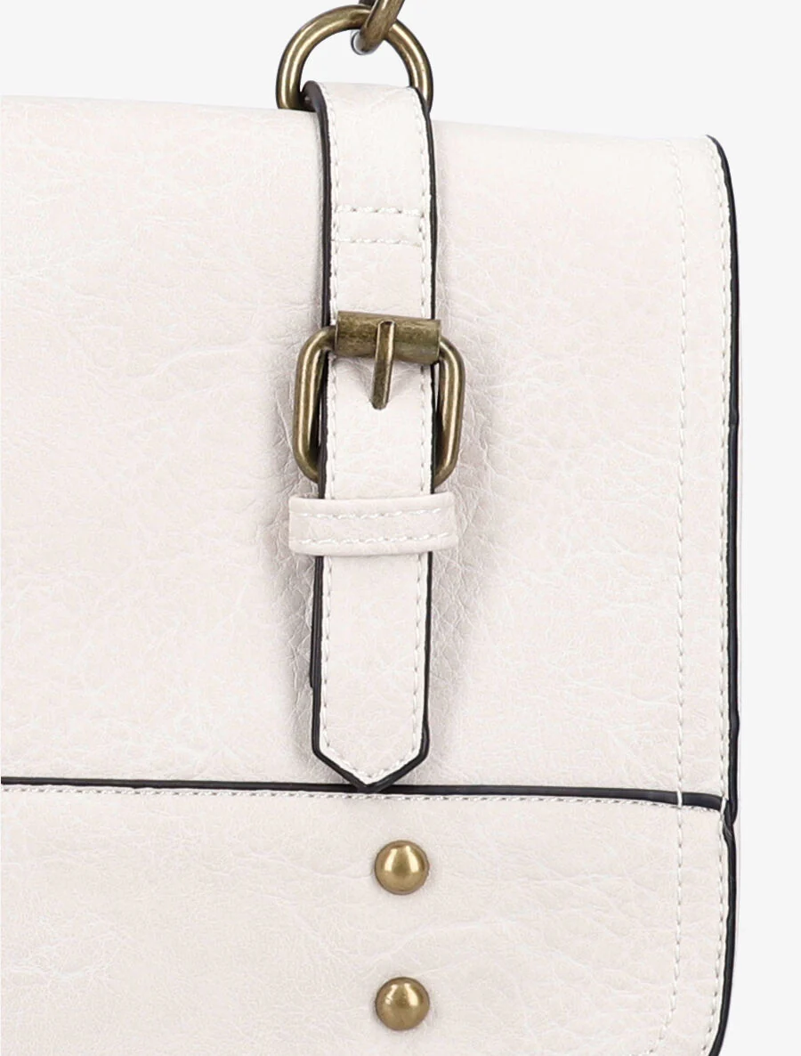 Sac cartable Bobbie - Écru - Image 4