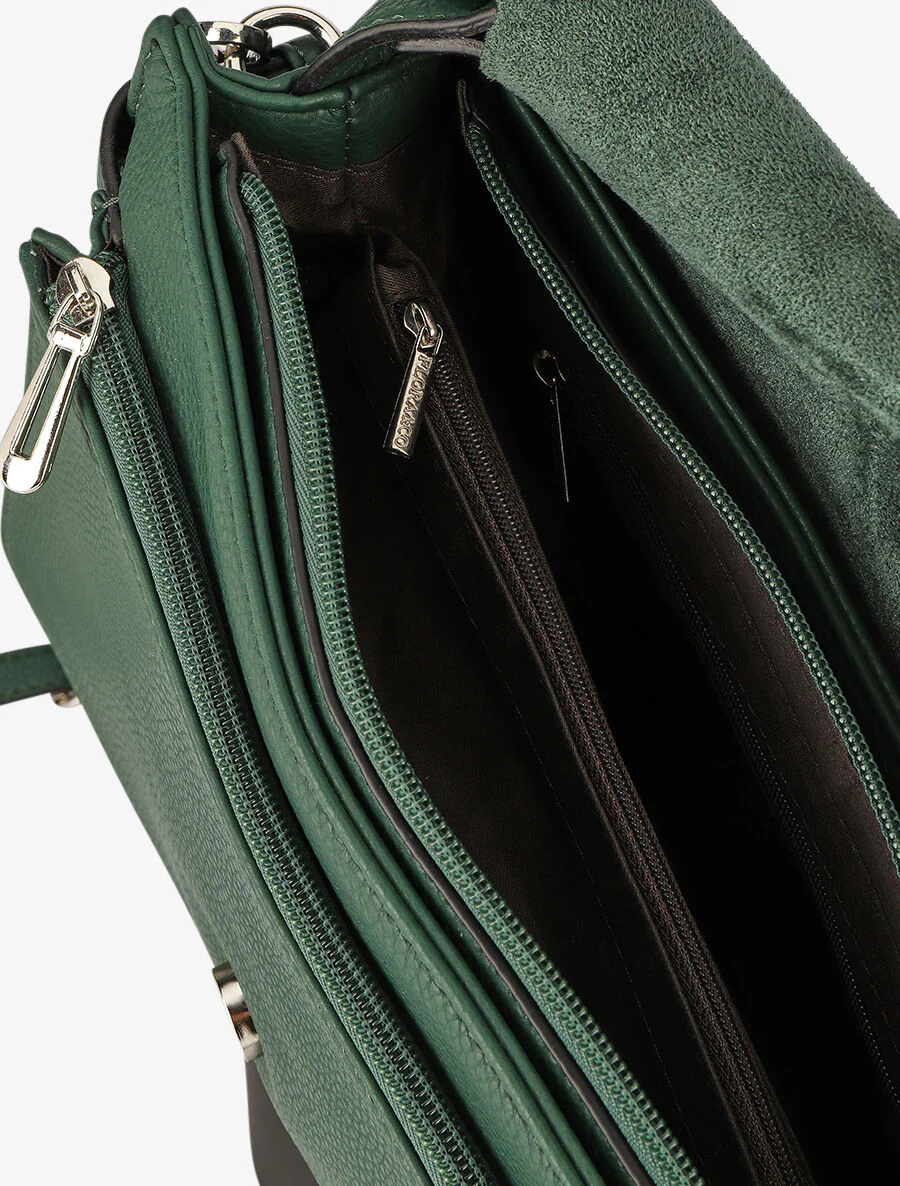 Sac cartable Kara - Vert foncé - Image 4