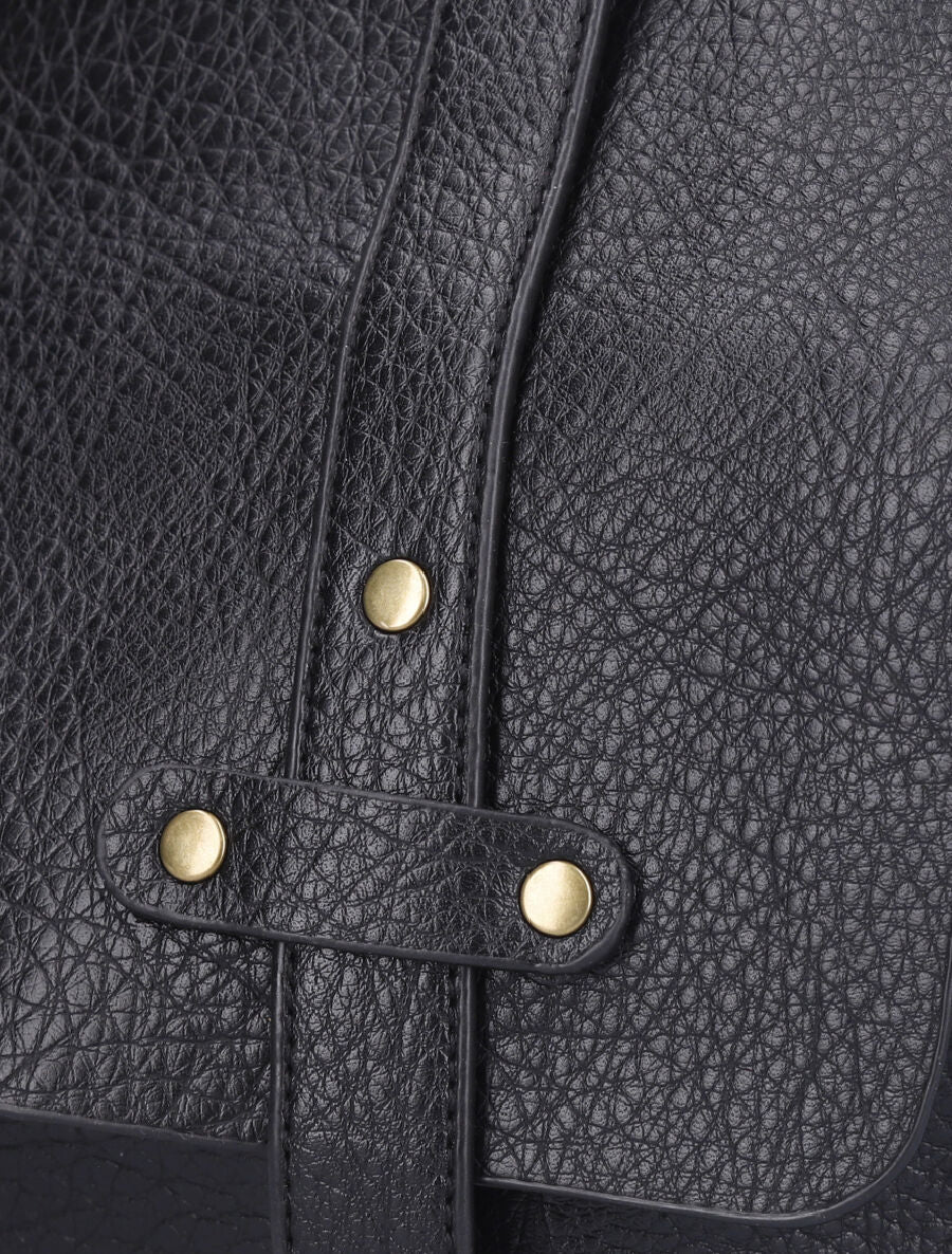 Sac cartable Magda - Noir - Image 4