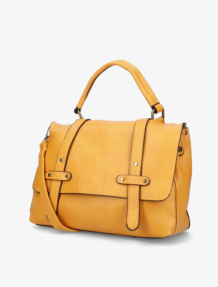 Sac cartable Magda - Moutarde - Image 2