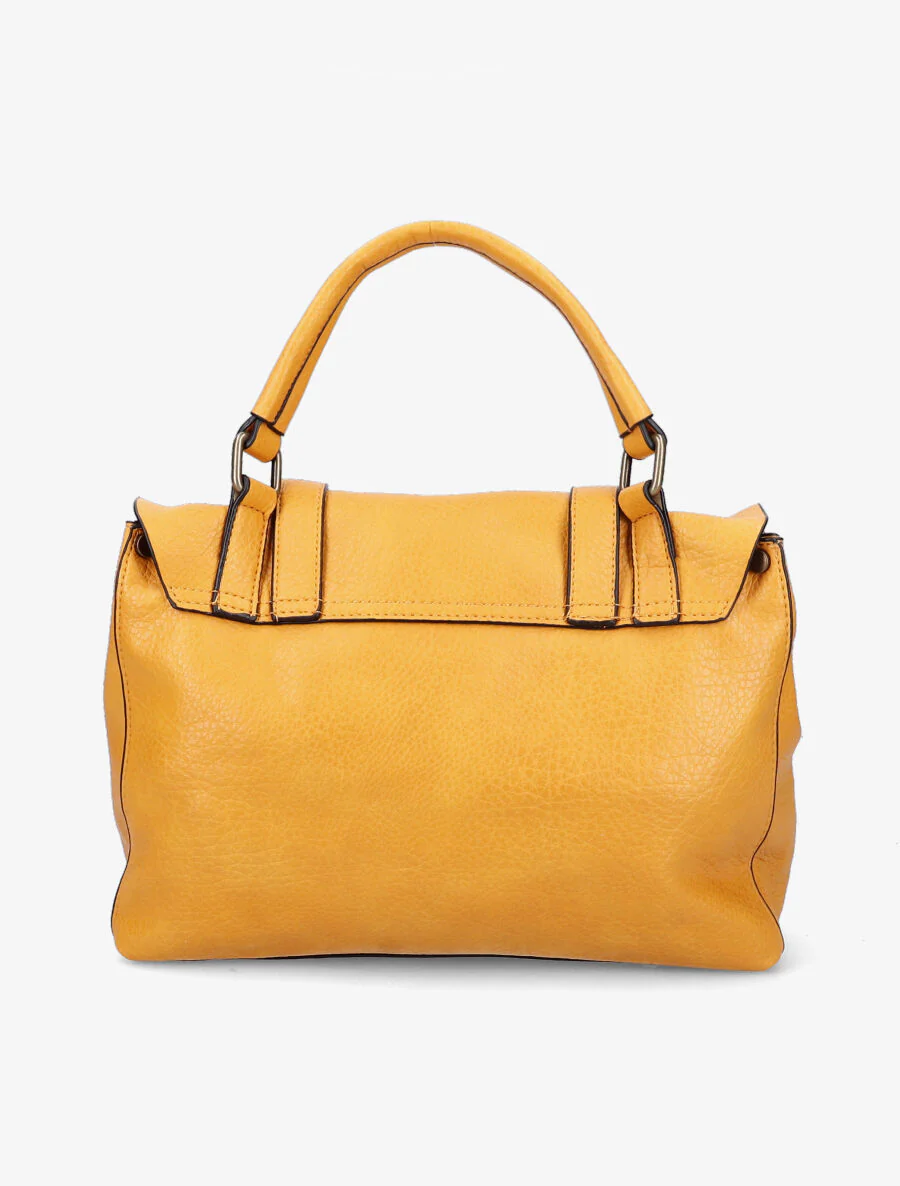 Sac cartable Magda - Moutarde - Image 3