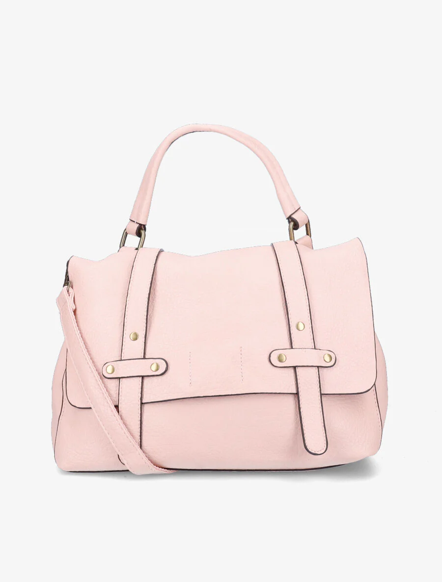 Sac cartable Magda - Rose