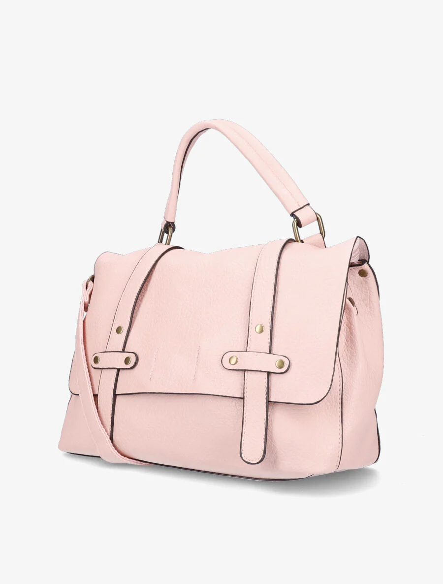 Sac cartable Magda - Rose - Image 2